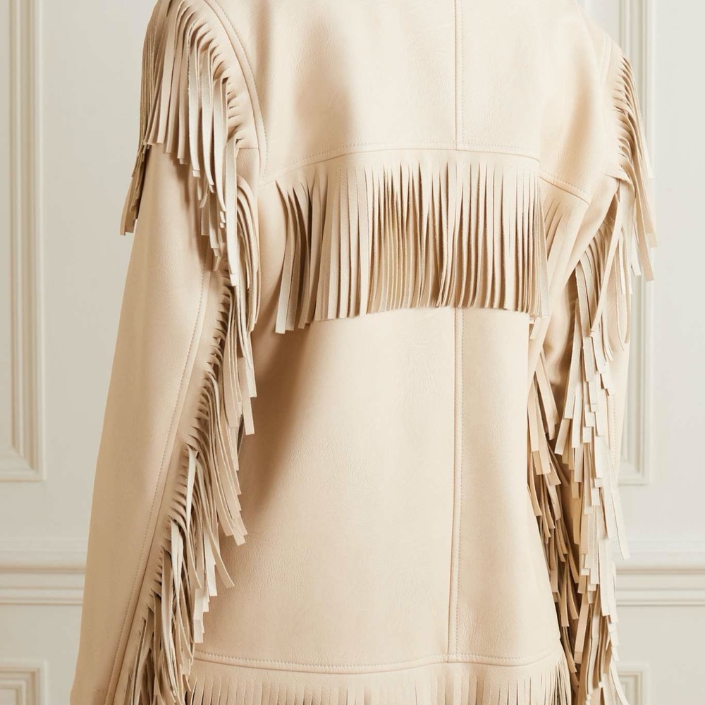 Stella Mccartney Fringe Jacket View 4
